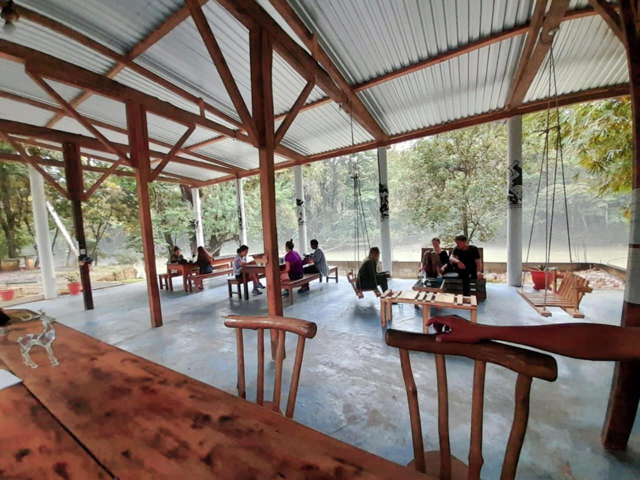 Pachamaya River Hostel Lanquin Exterior photo